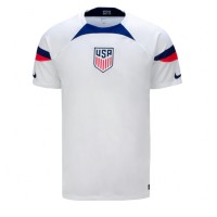 Camisa de Futebol Estados Unidos Giovanni Reyna #7 Equipamento Principal Mundo 2022 Manga Curta